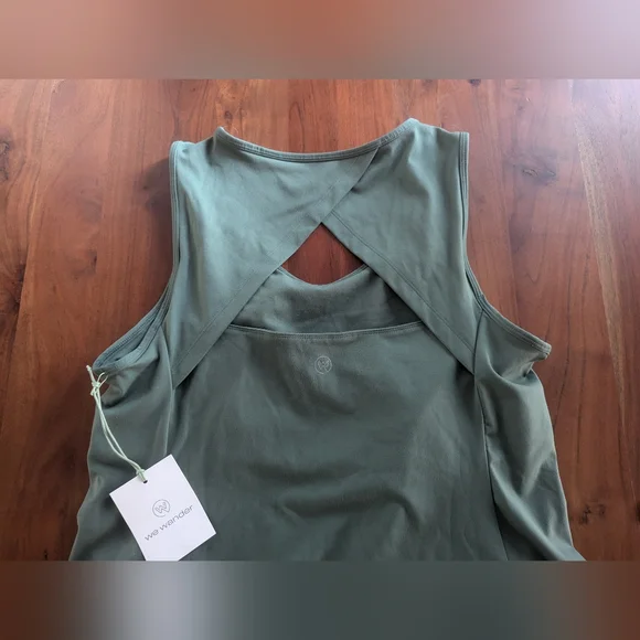We Wander Flexsteretch SI Keyhole Aline Dress NWT Sized XL - Picture 9 of 11